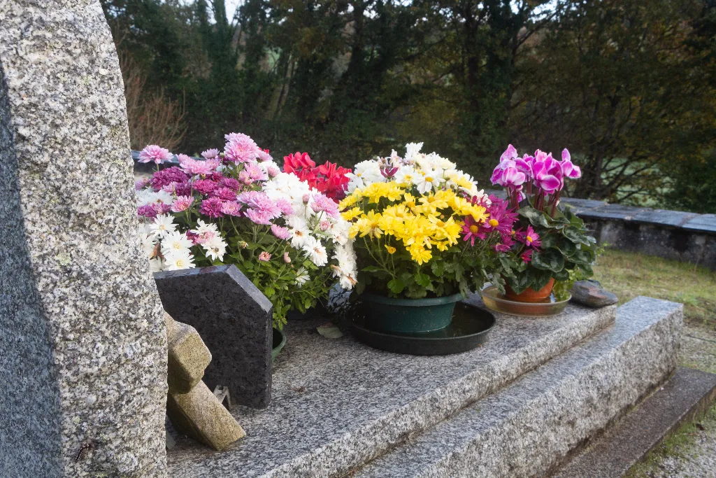 fleurir une tombe - Eternam odélie